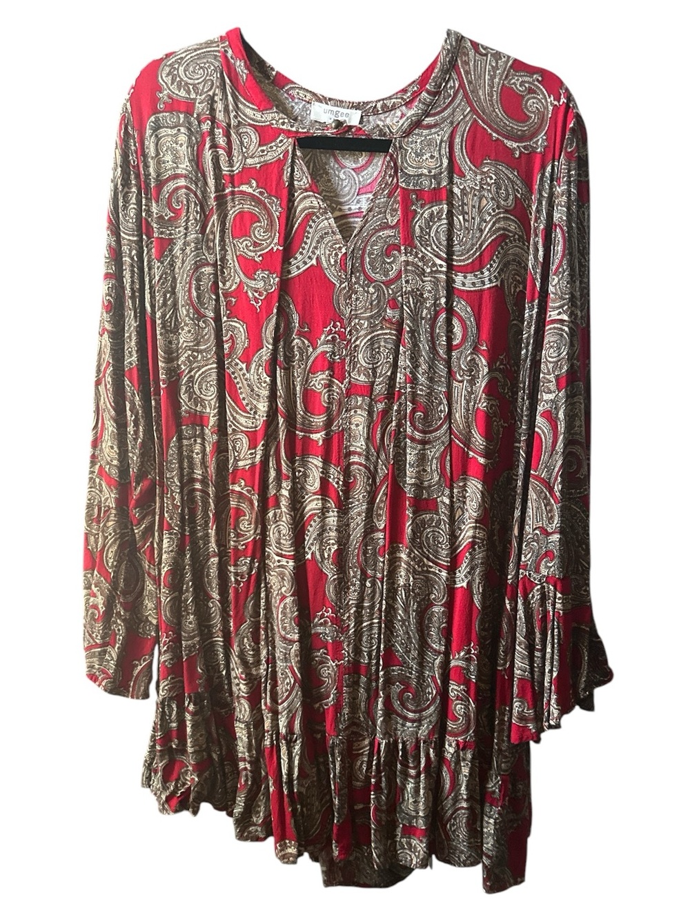 Umgee Paisley Dress Size: L